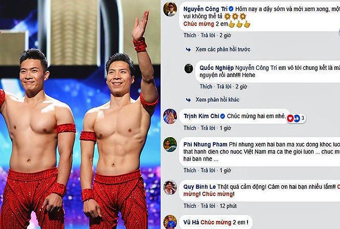 Đó là lời bình luận xúc động của NTK Lý Quý Khánh trên fanpage chính thức của chương trình Britain's Got Talent sau khi Cơ - Nghiệp xuất sắc lọt vào vòng chung kết cuộc thi