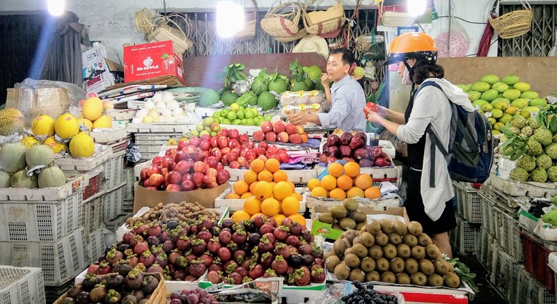 Trái cây nhập khẩu vào Việt Nam tăng mạnh.