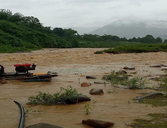 Mưa lớn kéo dài gây ra lũ ống, lũ quét trên địa bàn tỉnh Lai Châu.    