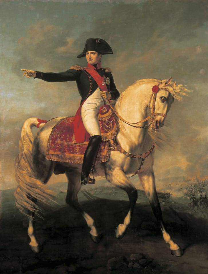 Một bức chân dung của Napoléon từ năm 1810.  
