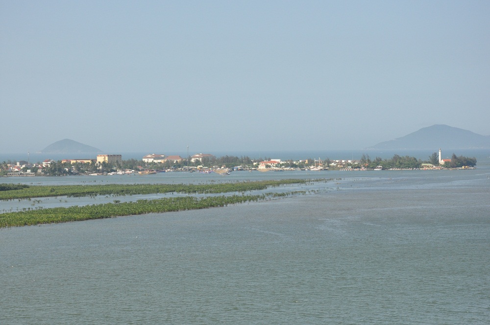 Khu vực sông Thu Bồn nối giữa Hội An và huyện Duy Xuyên, nơi Công ty NVN đề xuất làm cáp treo.