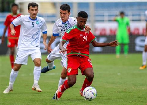 U23 Uzbekistan (trắng) không mang những nhà vô địch U23 châu Á 2018 sang Việt Nam thi đấu