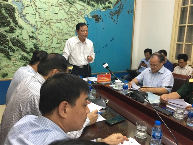 Bộ trưởng Nguyễn Xuân Cường chủ trì cuộc họp chiều 15-8