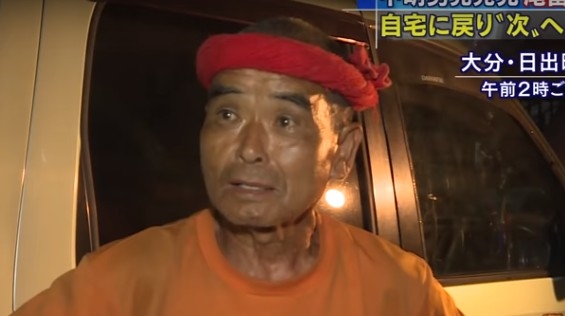 Nhờ kinh nghiệm và phán đoán chính xác, tình nguyện viên Haruo Obata (78 tuổi) đã tìm ra cậu bé.