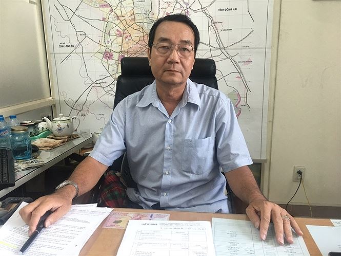 ông Vũ Văn Châu - Giám đốc Cty Intresco biện bạch khi trả lời về việc dự án có dấu hiệu mang bán cho đối tác