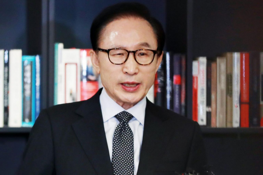 Cựu Tổng thống Hàn Quốc Lee Myung-bak.