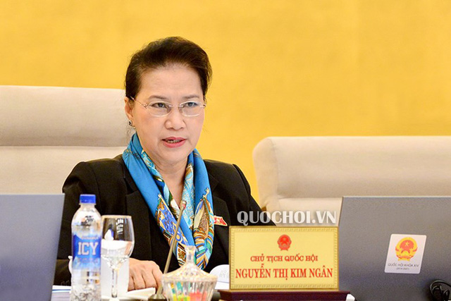 Chủ tịch Quốc hội Nguyễn Thị Kim Ngân: 
