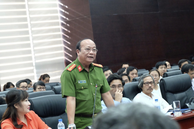 Đại tá Lê Văn Chính - Phó Giám đốc Công an TP Đà Nẵng thông tin tình tiết mới trong vụ hai mẹ con du khách tử vong.