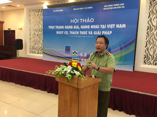 Ông Trần Hữu Linh, Tổng Cục trưởng Tổng Cục QLTT