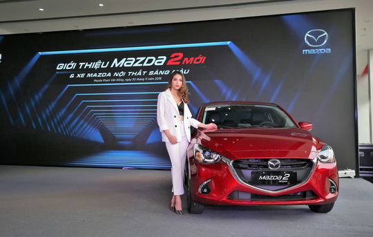 Mazda2 là dòng xe duy nhất ra mắt trong tháng 11