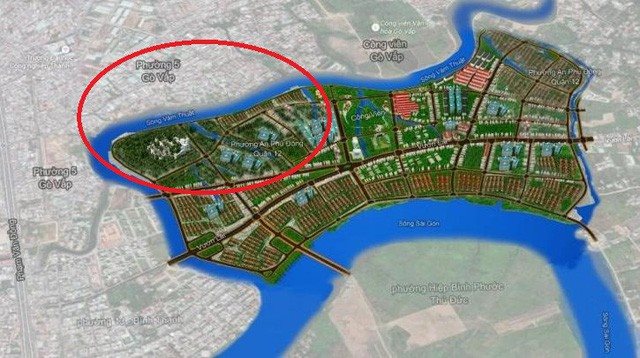 Theo quy hoạch, phường An Phú Đông sẽ được phát triển thành một khu vực trù phú, có kết cấu hạ tầng đô thị - xã hội phù hợp quy chuẩn quốc gia