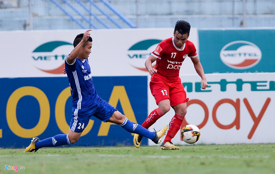 17h ngày 16/9, Viettel có trận đấu quan trọng trước Bình Định tại vòng 16 giải hạng nhất quốc gia. 