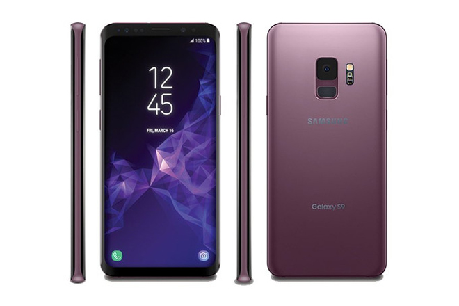 Điện thoại Samsung Galaxy S9 (Tím)