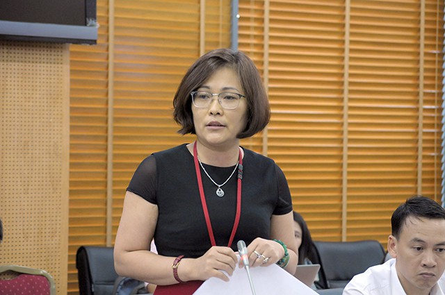 Bà Đào Thị Hồng Minh, Vụ phó Vụ Tổ chức biên chế