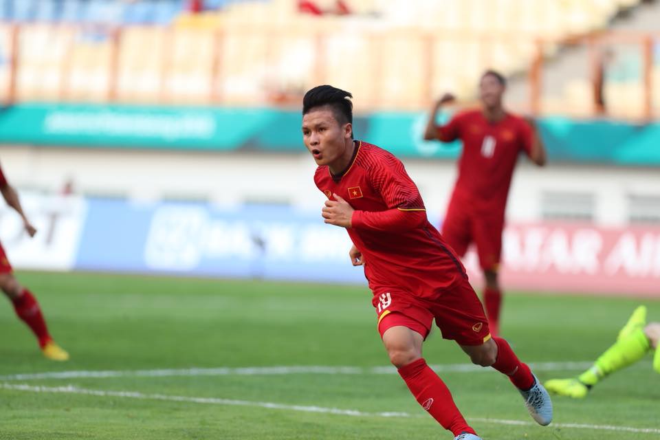 Quang Hải đã góp mặt trong Đội hình xuất sắc nhất ASIAD 2018