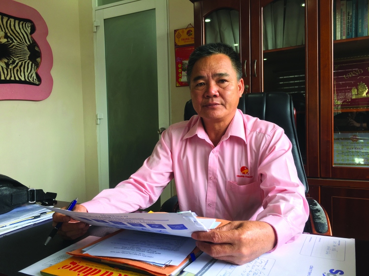 Chủ tịch HĐQT kiêm TGĐ Công ty Cổ phần Trung Thành Cao Minh Hòa    