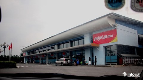 Sân bay Đồng Hới có số chuyến bay cất hạ cánh trong ngày khá thấp.  