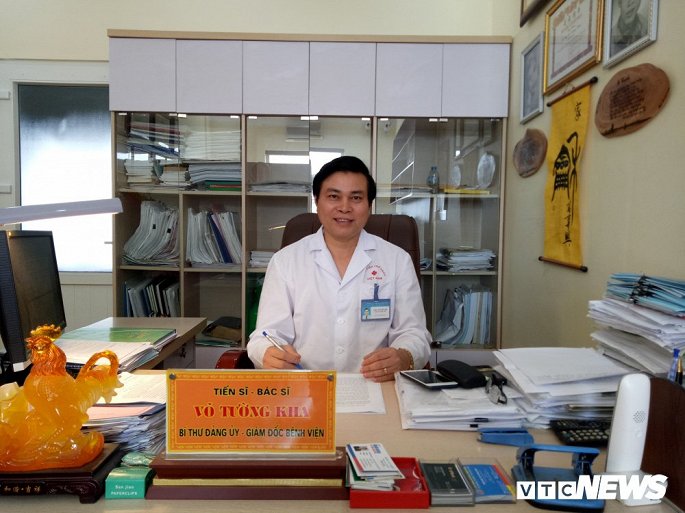  TS. BS Võ Tường Kha – Giám đốc Bệnh viện Thể thao Việt Nam. 
