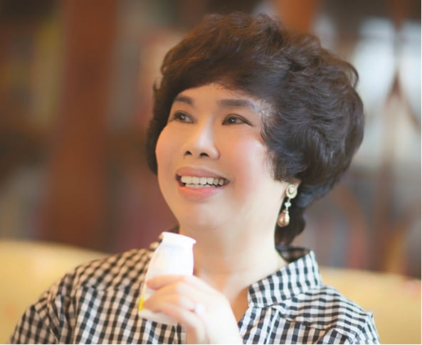 Bà Thái Hương, Tổng Giám đốc TH True Milk được coi là linh hồn của công ty này.