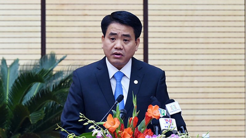 Chủ tịch UBND TP Hà Nội Nguyễn Đức Chung.    