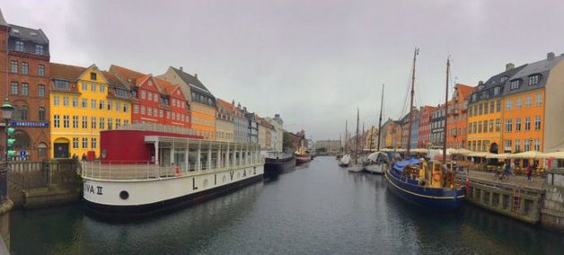 Kênh đào Nyhavn ở Copenhagen - Đan Mạch