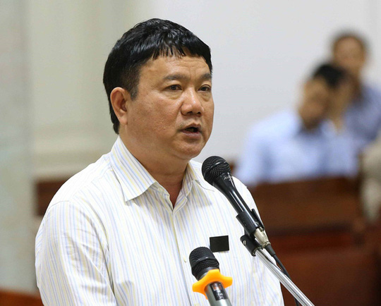 Ông Đinh La Thăng đối diện với mức án 18 đến 19 năm tù