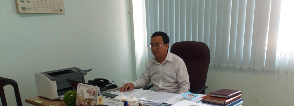Ông Nguyễn Văn Hùng, giám đốc sở Xây dựng tỉnh Long An