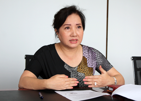 Bà Nguyễn Thị Như Loan - Chủ tịch HĐQT kiêm Tổng Giám đốc Công ty Quốc Cường Gia Lai. Ảnh Cafef
