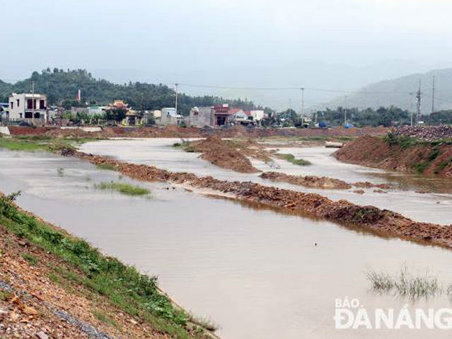 Dự án kênh thoát lũ Hòa Liên (ảnh: Báo Đà Nẵng)