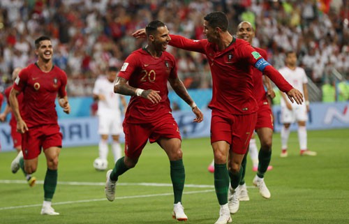 Bồ Đào Nha chung nhánh đấu với các đối thủ mạnh Ảnh: REUTERS    