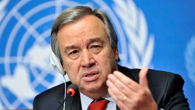 Ông Antonio Guterres - Tổng thư ký Liên Hợp Quốc.