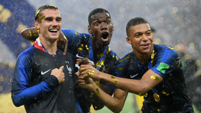 ĐT Pháp đã giành chức vô địch World Cup 2018 với phong độ rất ổn định