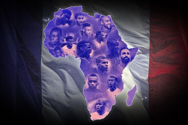 ĐT Pháp hiện tại có ít nhất 15 cầu thủ có nguồn gốc châu Phi