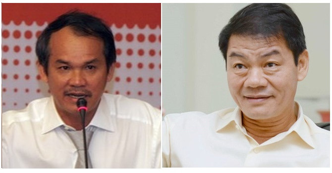 Thaco của ông Trần Bá Dương (bên phải) mới ký kết đầu tư hàng nghìn tỷ đồng vào công ty của ông Đoàn Nguyên Đức.