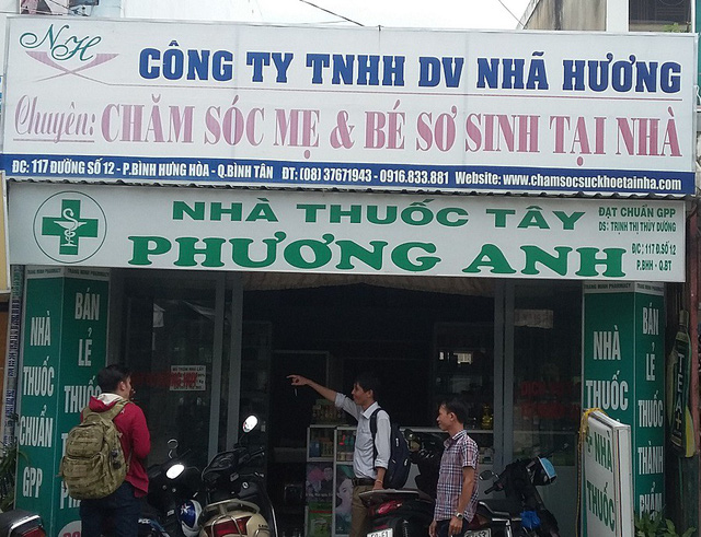 Trụ sở của Công ty Nhã Hương tại phường Bình Hưng Hòa, Bình Tân