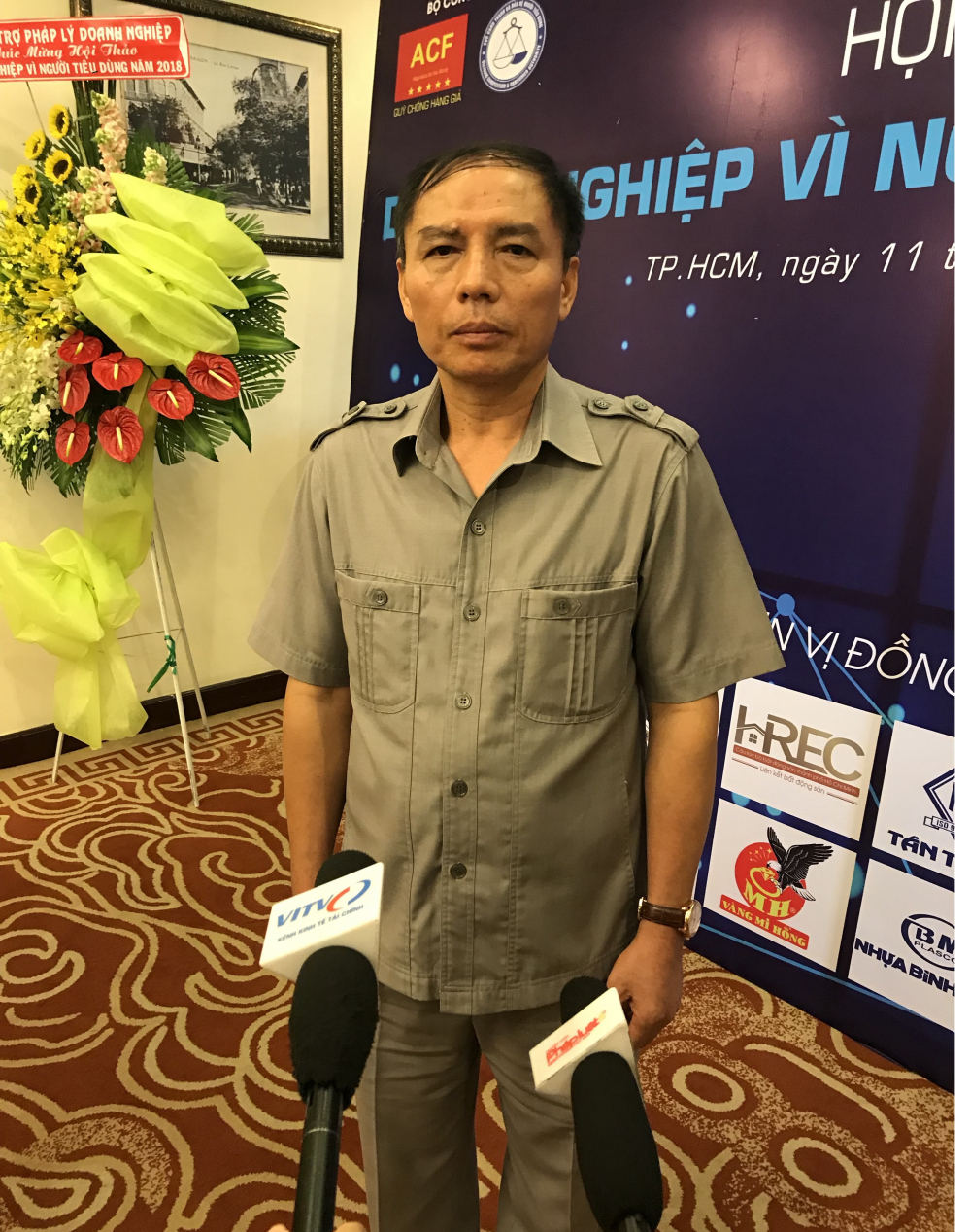 Ông Hồ Quang Thái, Phó Chủ tịch thường trực Quỹ chống hàng giả (AFC)