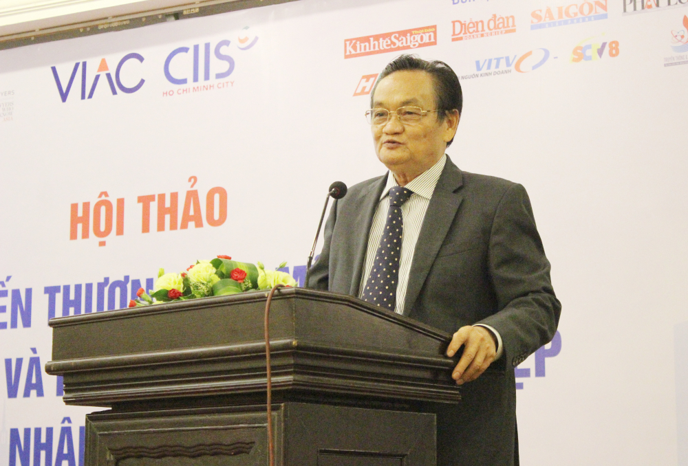 TS Trần Du Lịch phát biểu tại Hội thảo ngày 24/10. Ảnh: Kim Ngọc