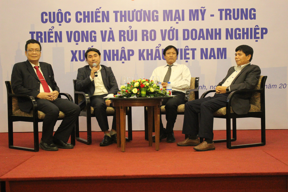 Chuyên gia đầu ngành dự báo về kinh tế Việt Nam trong bối cảnh quan hệ Mỹ Trung. Ảnh: Kim Ngọc