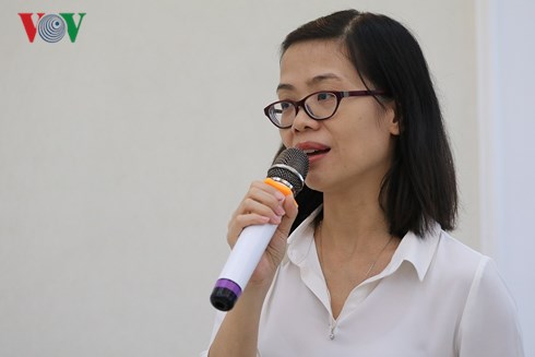 Bà Trần Thị Thanh Nhàn, chuyên gia từ Viện Chính sách và Chiến lược phát triển nông nghiệp nông thôn (Ảnh: Hồng Quang)