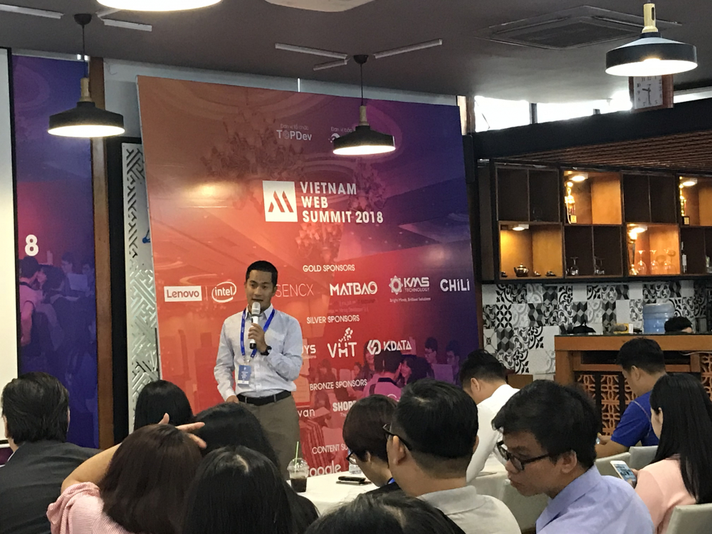 Đại diện Hiệp hội Thương mại Điện tử nhận định khả quan về tương lai ngành công nghệ Việt Nam. Ảnh: Kim Ngọc
