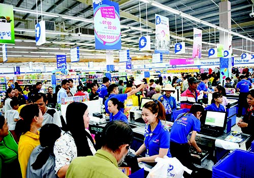 Từ đầu năm đến nay, hàng loạt siêu thị Co.opmart quy mô lớn đã được Saigon Co.op đưa vào hoạt động trên nhiều tỉnh, thành Ảnh: Mai trang