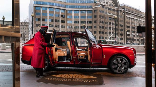 Rolls-Royce Cullian để phục vụ cho khách hàng của khách sạn 5 sao  