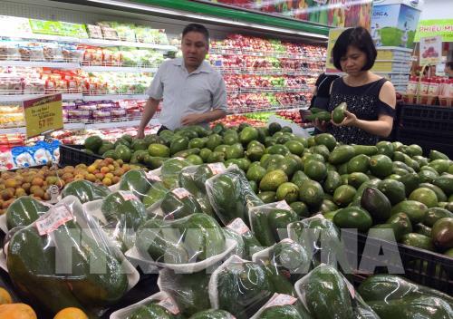 Những ngày sát Tết hầu hết các mặt hàng lương thực thực phẩm đều tăng giá. Ảnh minh họa: Trần Việt/TTXVN    