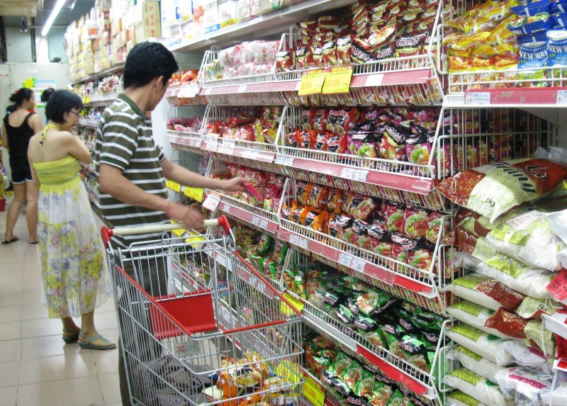 Việt Nam là nước tiêu thụ mì gói đứng đầu khu vực Đông Nam Á. (Ảnh: internet)