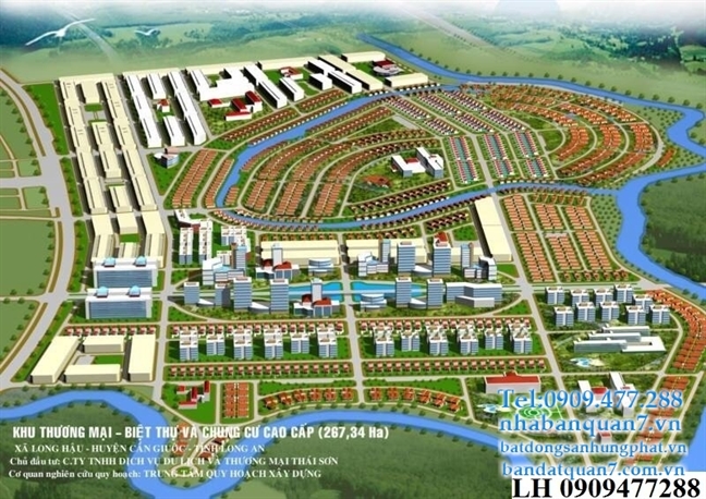 Dự án T&T Thái Sơn Long Hậu rao bán tràn lan