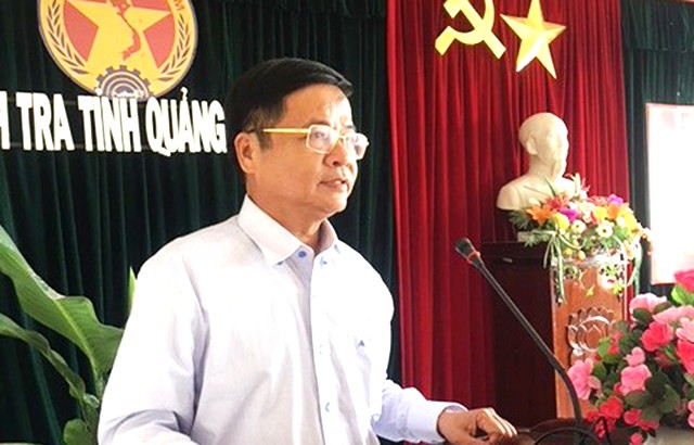 Ông Đặng Phong, Giám đốc sở Kế hoạch và Đầu tư tỉnh Quảng Nam.  