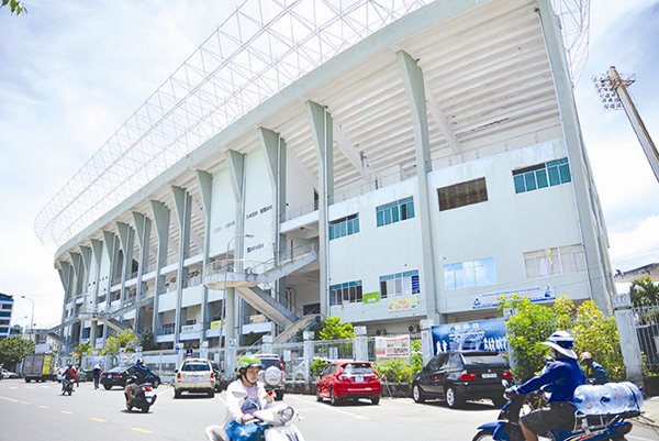 Sân vận động Chi Lăng, Đà Nẵng. Ảnh: T.L  