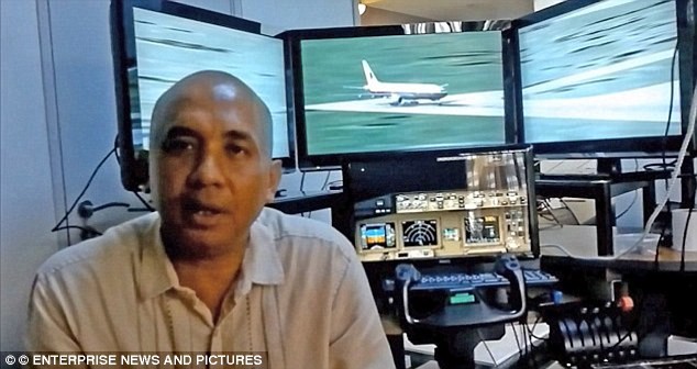 Cơ trưởng MH370 Zaharie Shah (Ảnh: Dailymail)    
