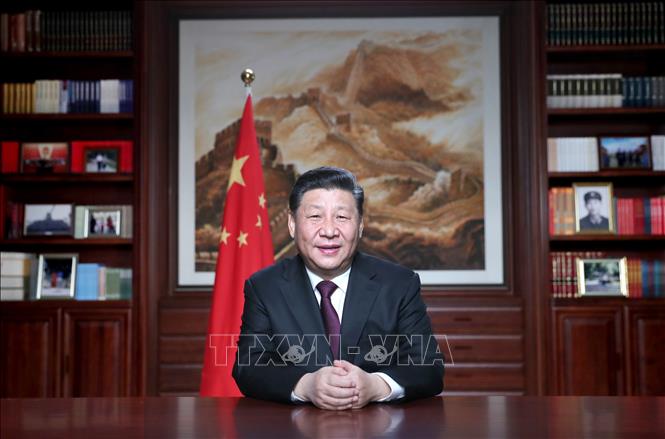 Ông Tập Cận Bình cho rằng Trung Quốc sẽ đối mặt với cả cơ hội và thách thức trong năm 2019. Ảnh: AFP/TTXVN  