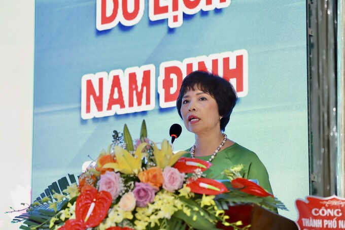 Bà Cao Ngọc Lan – Phó chủ tịch Thường trực Hiệp hội Du lịch Việt Nam.